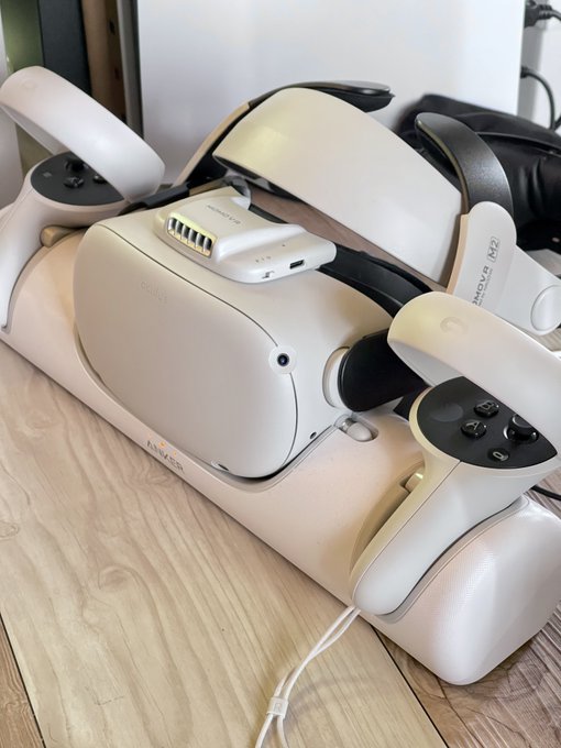 ビートセイバー楽しすぎたのでオプションパーツくっつけたらもっと快適になってさらに楽しくなった😆 