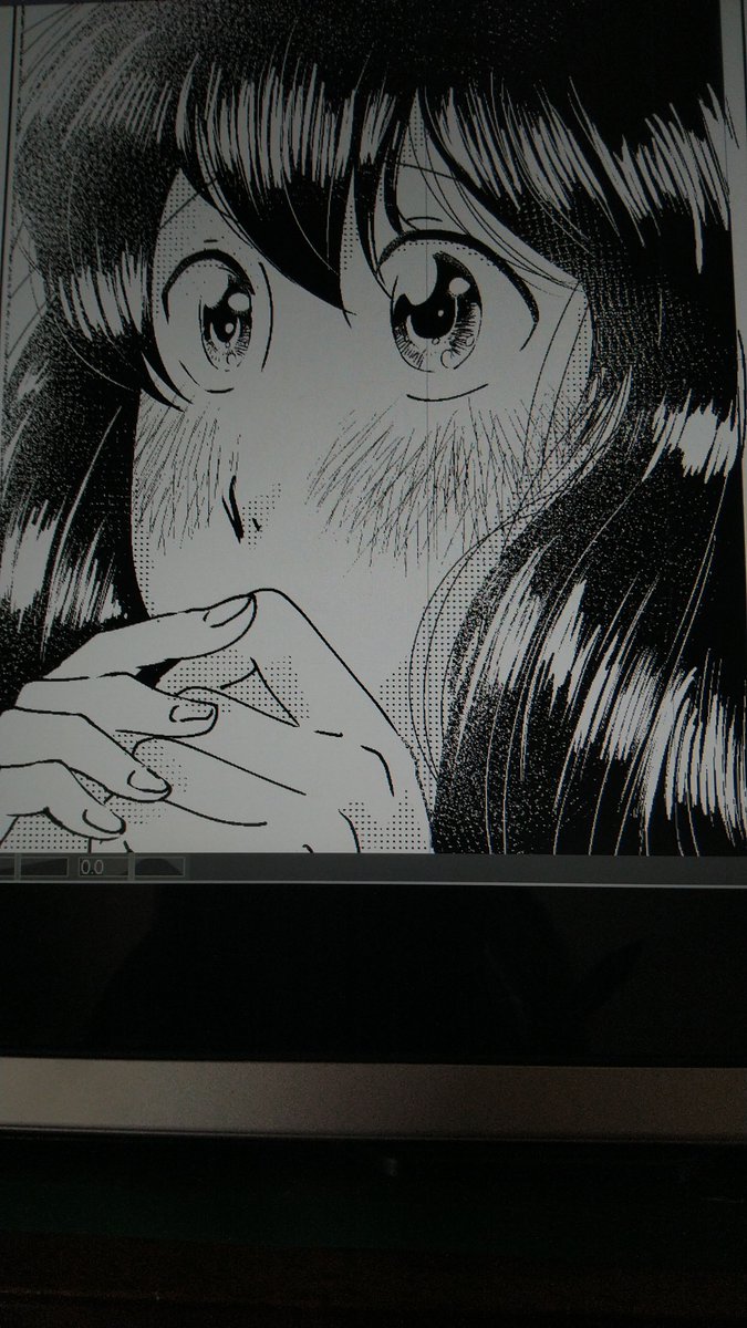 少女漫画みたいな絵になった 