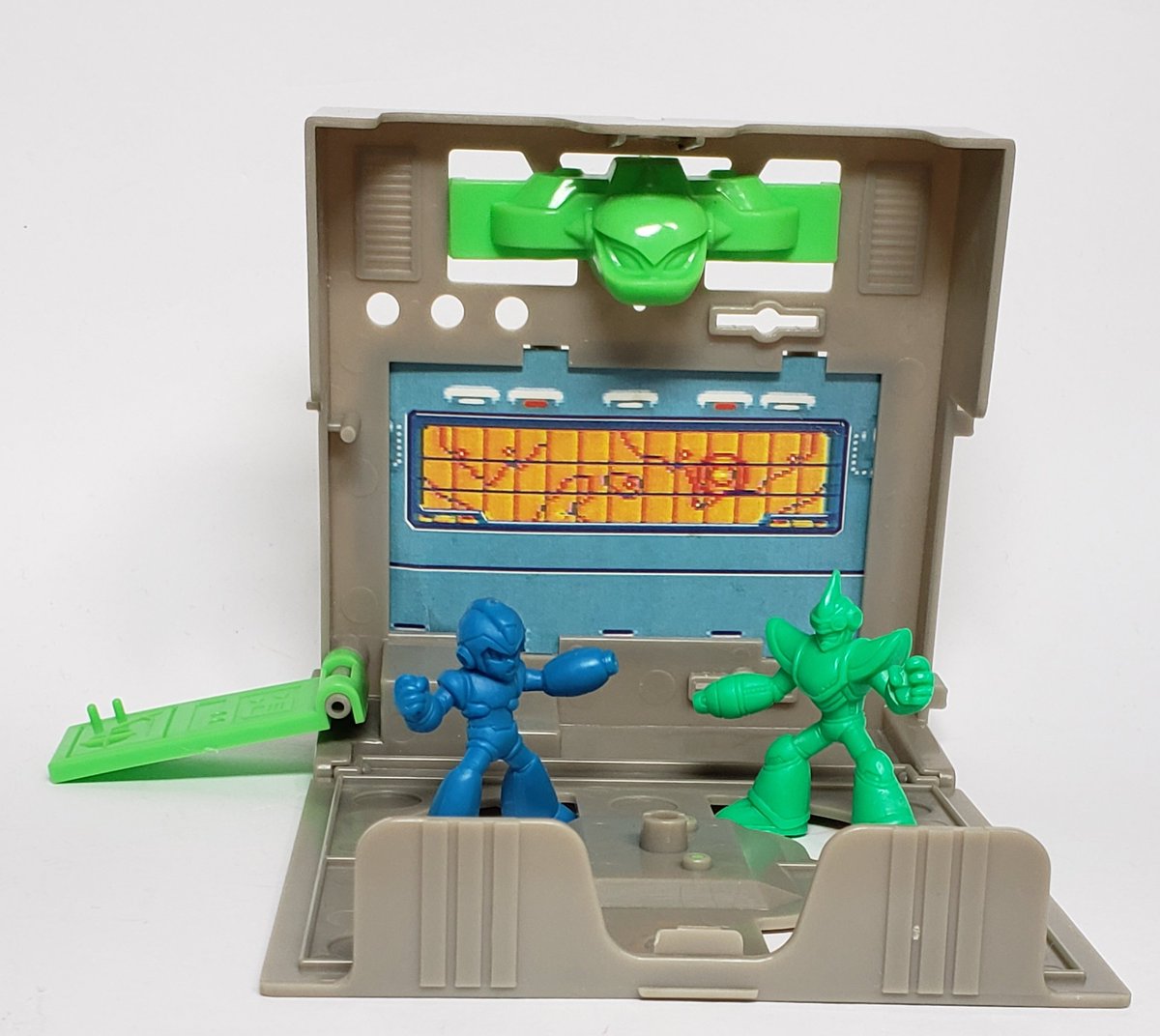 ロックマンX3 ロックマンベース　食玩 ロックマンベース 付属品欠品 ロックマンX3の各ステージをイメージした