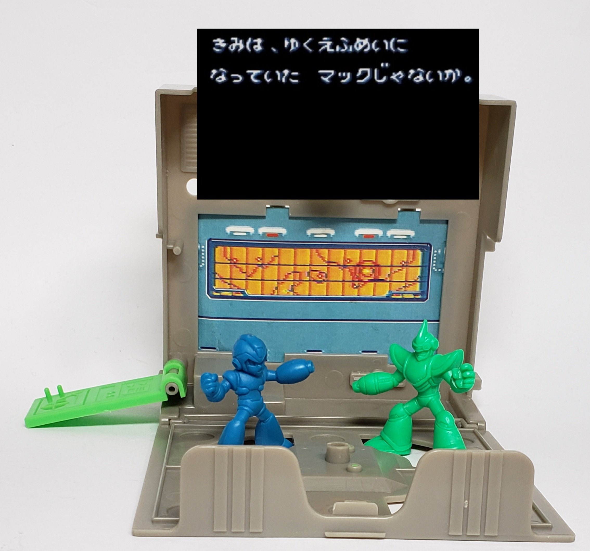 行方不明のマック ロックマンベース 付属品欠品 ロックマンx3の各ステージをイメージした食玩ジオラマ 今回はopステージを入手 ハンガーターがいるので並べるのは勿論このキャラクター ロックマンx T Co 9v2xqmexgz Twitter