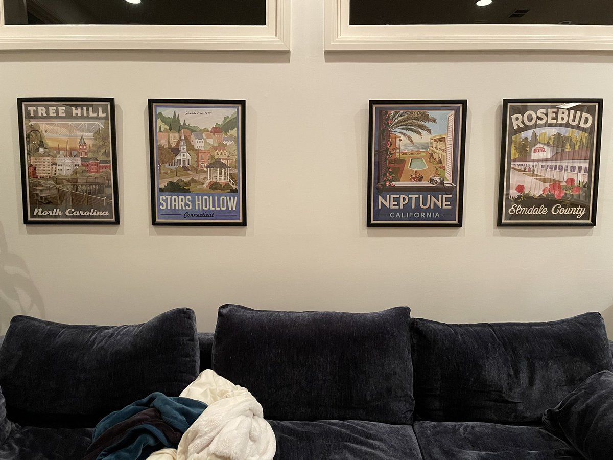 Which town would you visit first? It’s gotta be Stars Hollow for me.