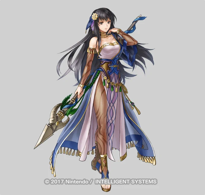 ファイアーエムブレムヒーローズ、カアラさんを描かせていただきました～久しぶり!
1/17 16:00からの超英雄イベントにて実装となります、よろしくお願いいたしまーす!砂漠砂漠!!
#FEヒーローズ 