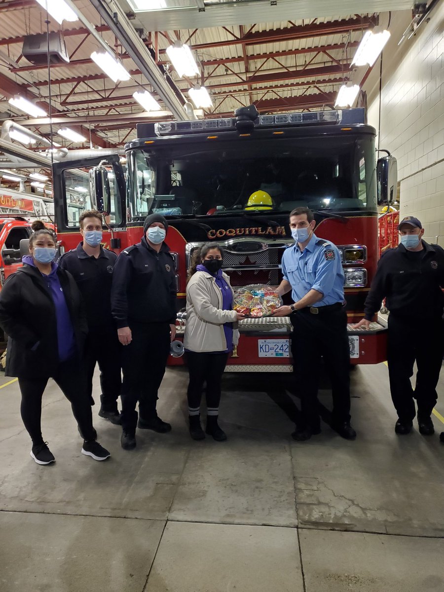 accessyos's tweet image. ACCESS Youth would like to say thank you to Coquitlam Town Center Firehall #1 &amp;amp; Burke Mountain Firehall #4 for allowing us to park our infamous PRO Bus at their firehalls🚍! As a token of our appreciation we stopped by to drop off candy platters 🍬 #accessyouth #projectreachout