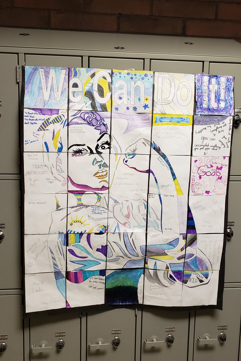 Visited a junior high and saw these beauties were in the hall 💛