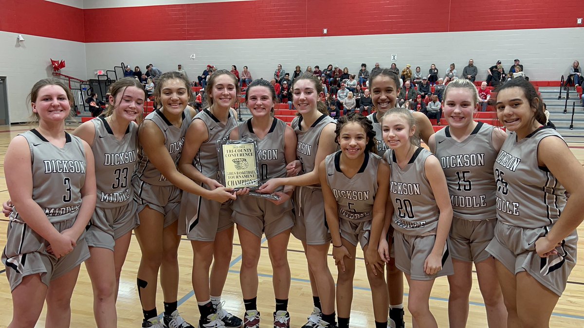 Our ladies took home some hardware tonight!!  #ConferenceChamps! <a href="/DMSDragons/">DicksonMiddleSchool</a> <a href="/CoachKarenCWHS/">Karen Surrett</a> <a href="/Kristen_Ferree/">Kristen Ferree</a> <a href="/LharrisonLeslie/">Leslie Harrison</a> <a href="/RyanSensing/">Ryan Sensing</a> @KMullinicks