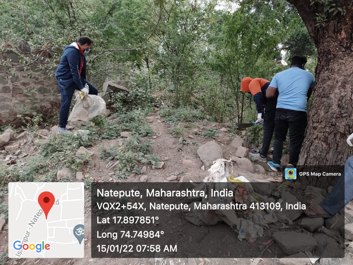 NateputeN's tweet photo. आजची स्वच्छता मोहीम 
#majhivasundhara 
#स्वच्छभारतअभियान 
#स्वच्छ 
#CleanIndia 
#Natepute Nagarpanchayat https://t.co/PZuueMMRV4
