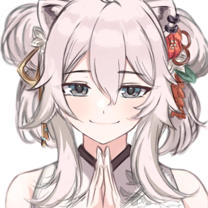 今日練習52 獅白ぼたん 初詣 #ししらーと 
