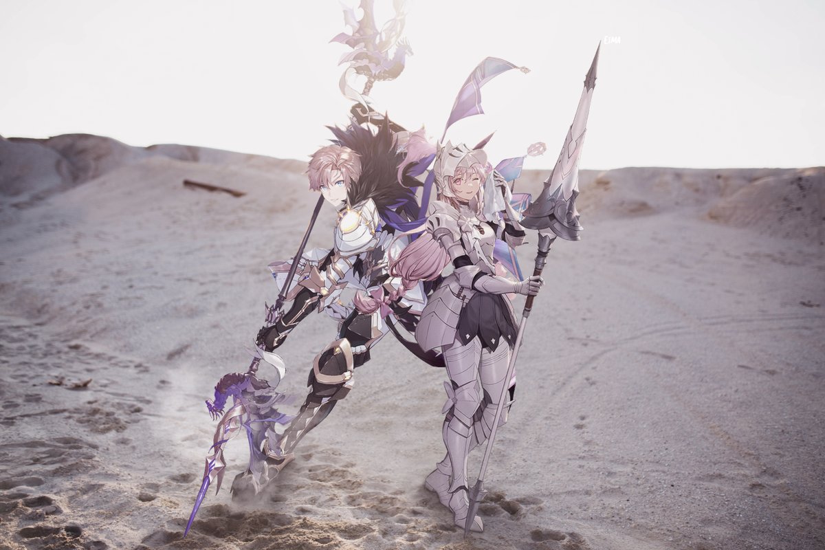 EsmaExcom's tweet photo. Jane and Theo

#kingsraid #キングスレイド #킹스레이드
#jane #knight #theo #warrior https://t.co/pP31SlktAK