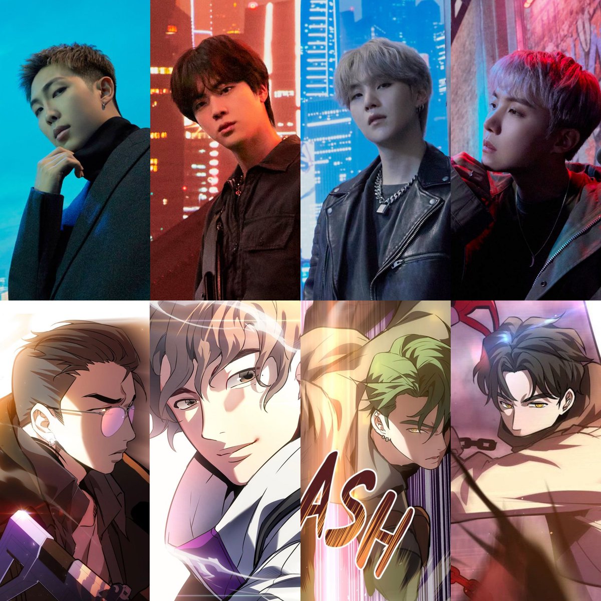7 Fates: CHAKHO Characters |
Hyung line 

#DOGEON_RM
#HWAN_JIN
#CEIN_SUGA
#Hosu_Jhope
#7FATES_CHAKHO