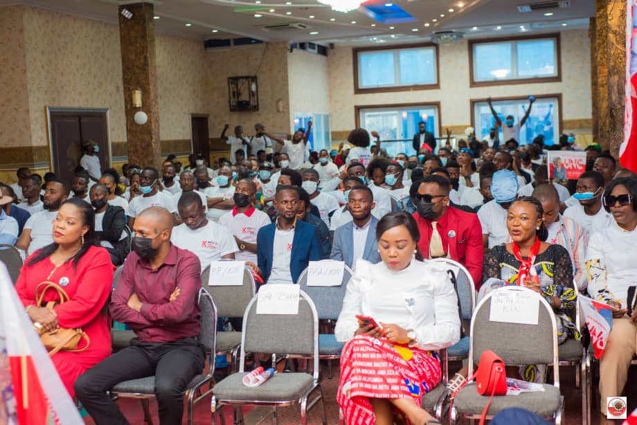 BasimanaMadieng's tweet photo. @uncrdc-JIK :
Le président des jeunes de la ville de kinshasa @BongiliMongu lance sa Rentrée politique E
 Annonce les objectifs 2022 de "#Kinshasa_Pona_Kamerhe" avec  comme thème :
#Jeune, #mobilise_toi, #ton_avenir_est_Vital”. 

#Objectif à atteindre: la reconquête de la ville https://t.co/aW6MG9U2Xk