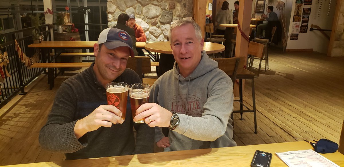 Denesh2154's tweet photo. Enjoying a good beer with @OldLouBrewer at Buffalo Creek. #goodbeermakesgoodneighbors https://t.co/eReYuTKMmm