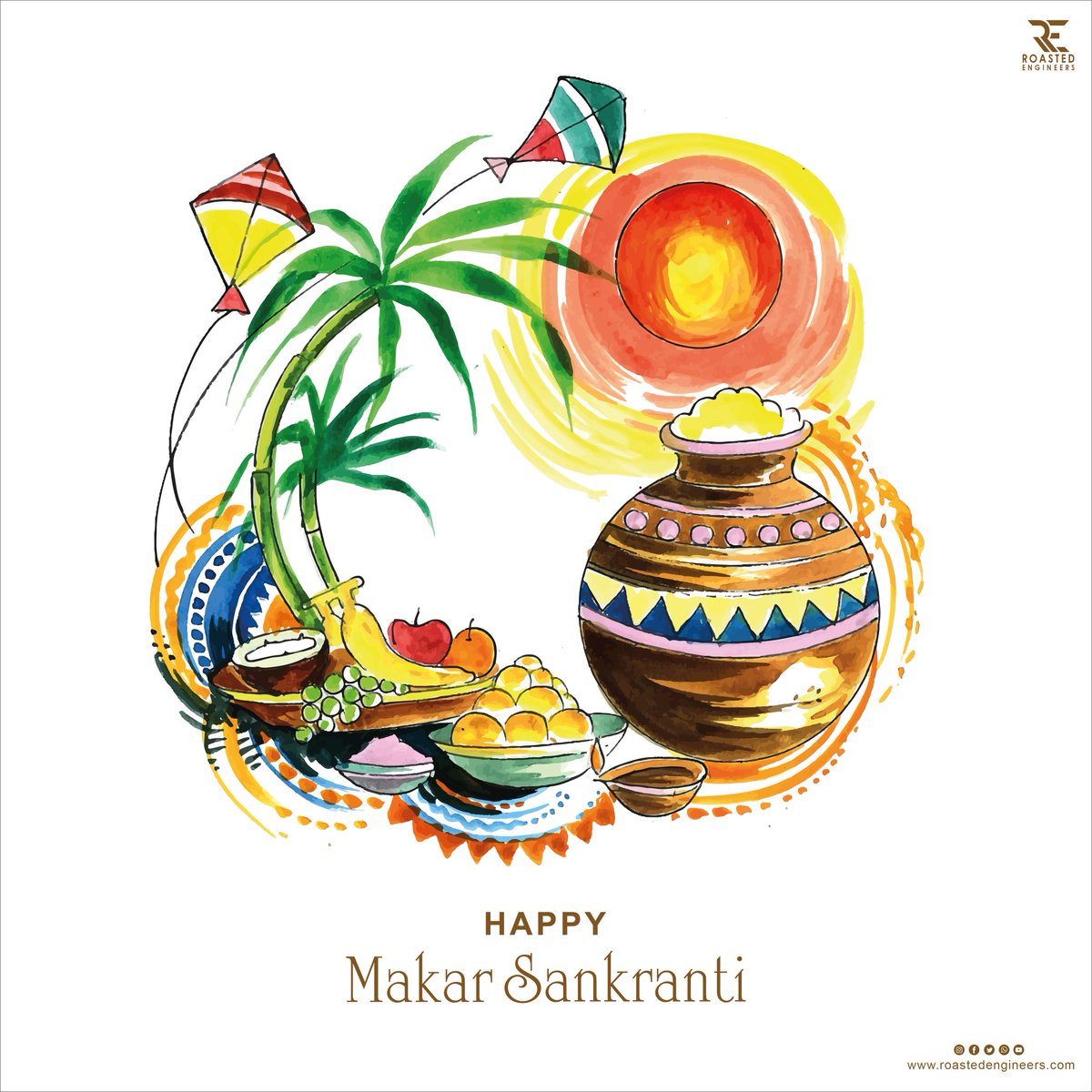 gangsofre's tweet photo. Wish you all A HAPPY MAKARA SANKRANTI 2022.
#HappyMakarSankranti #HappyPongal #HappyMakaraSankranti #festival #bhogi #roasted_engineers https://t.co/D5D9voIV8e