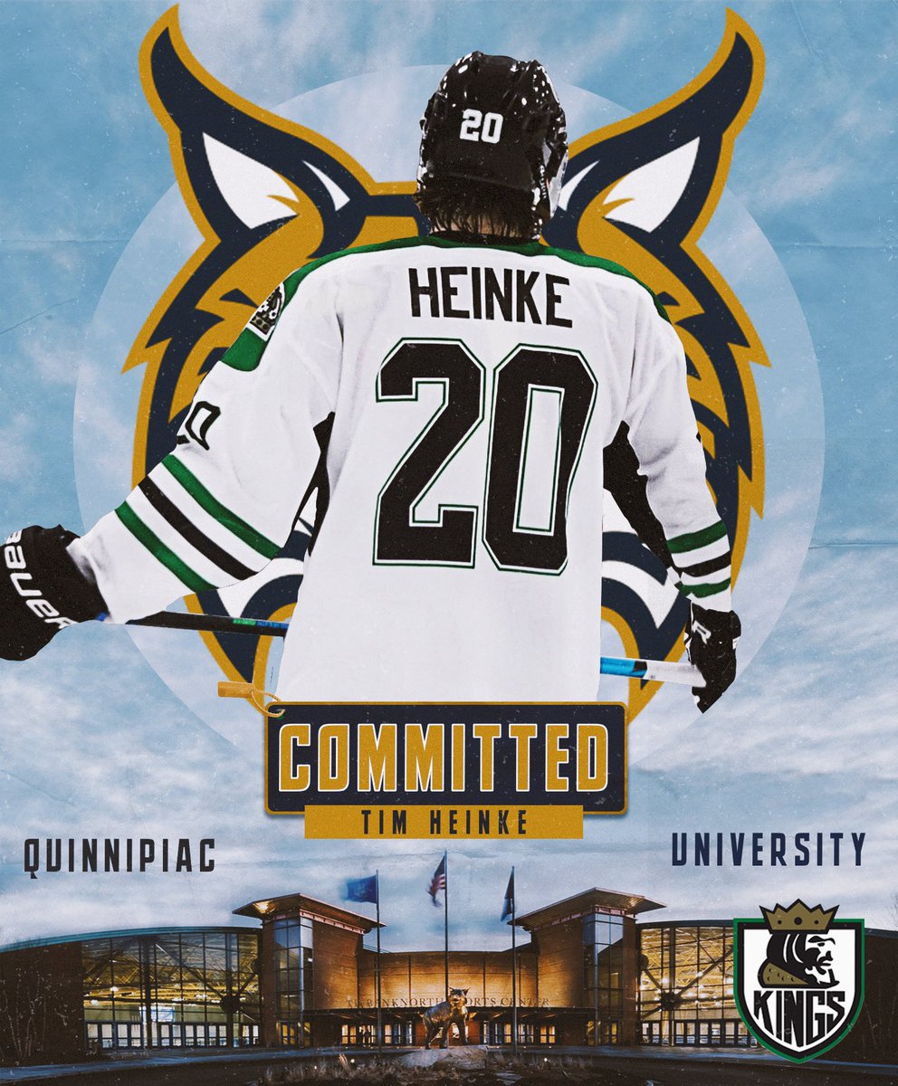 SSK_Hockey's tweet photo. 🚨 COMMITTED! 🚨

We are excited to announce NCDC Forward Tim Heinke (@HeinkeTimothy) has made his commitment to play Division 1 College Hockey at Quinnipiac University (@QU_MIH)! Congratulations to Tim and his family! 

Full Story ➡️ https://t.co/Lg9atQz9Gw https://t.co/l91xb7SN9m