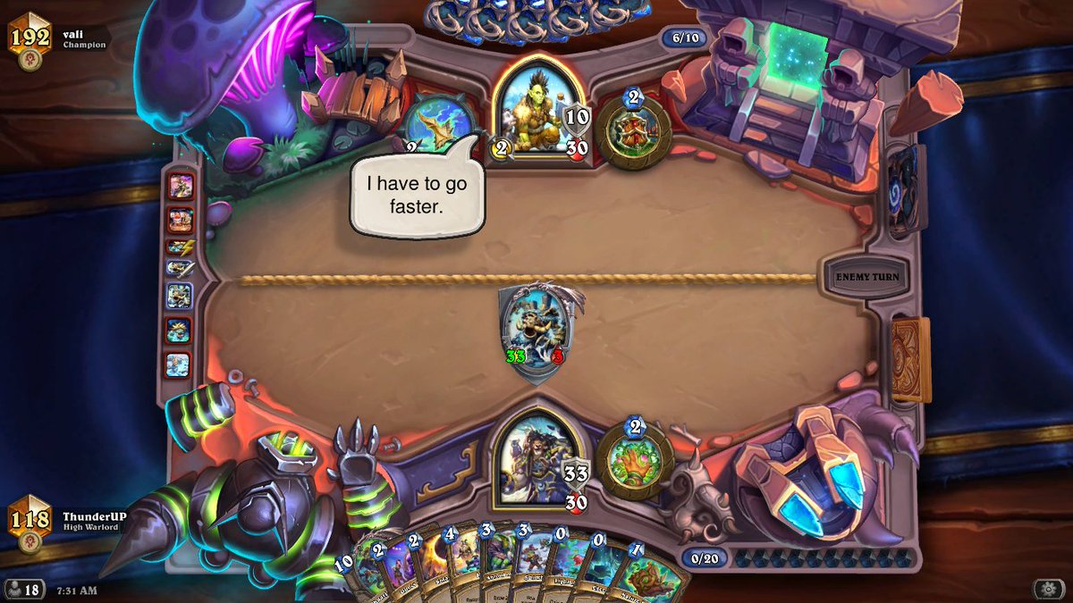 ThunderUP_HS's tweet photo. Is this bug ? Bladestorm didn't kill 33-33 Ivus. Only repeat 30 times. https://t.co/wlNZufBx1R