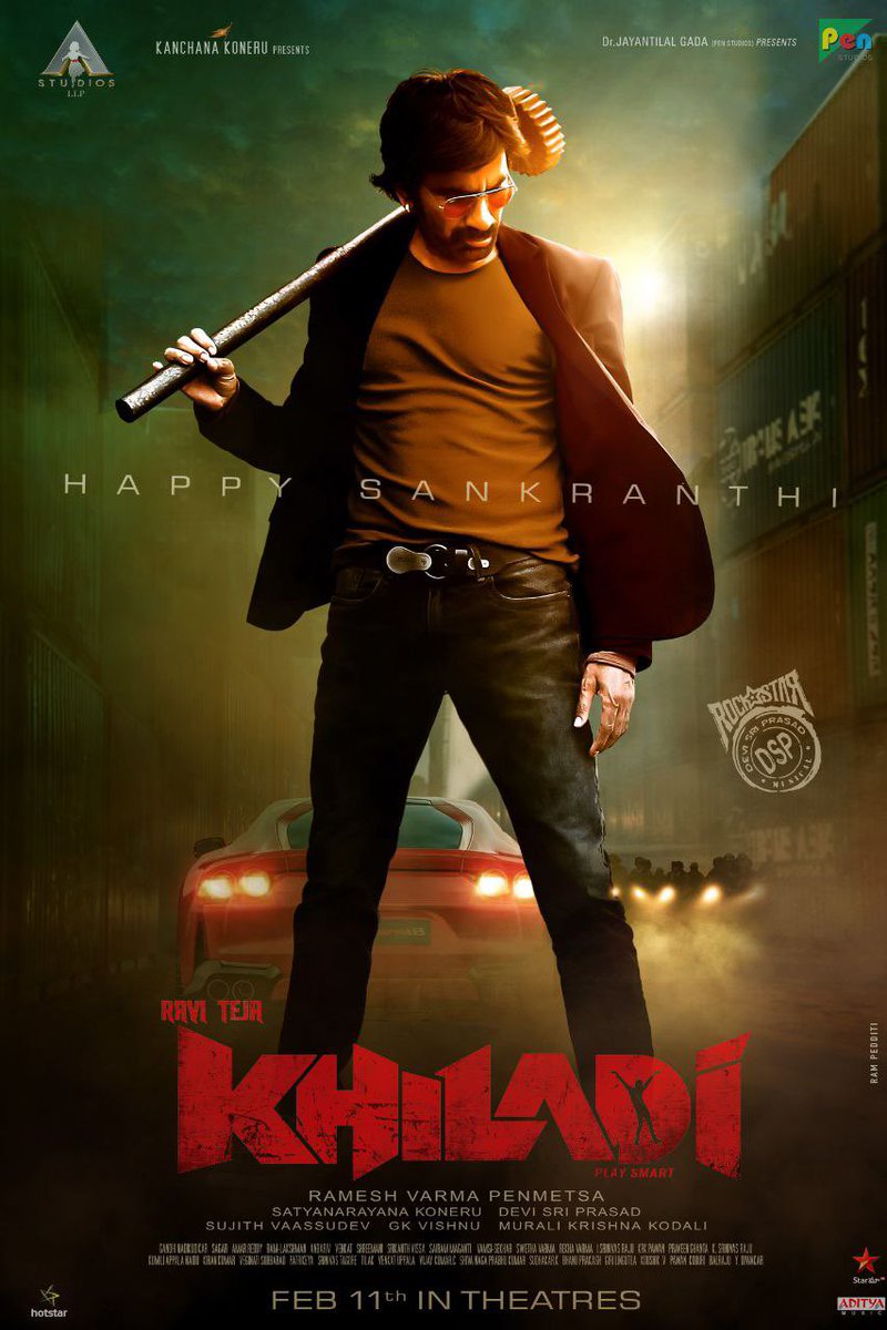 RaviTeja_offl's tweet photo. #Khiladi #HappySankranthi https://t.co/uHexESYIjL
