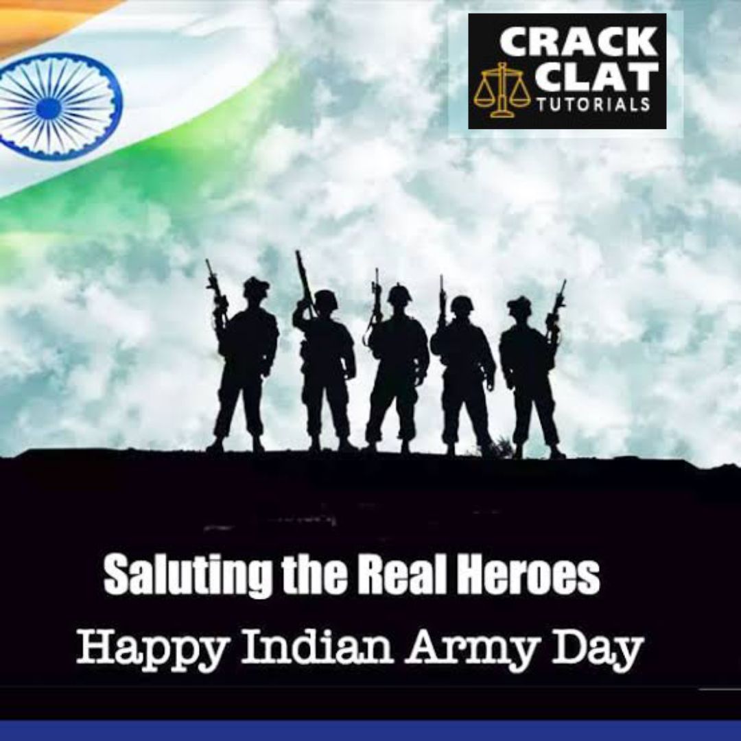 crackclat's tweet image. Army Day is observed on January 15 every year in India.
#armyday #crackclat #indianarmy #army