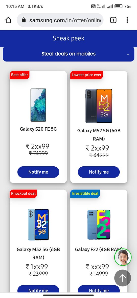 yabhishekhd's tweet photo. Starting from tomorrow #Samsung Galaxy S20 FE 5G will be available under ₹30,000. 😍

https://t.co/il3LV2OWUz https://t.co/7uU2d5EyfC