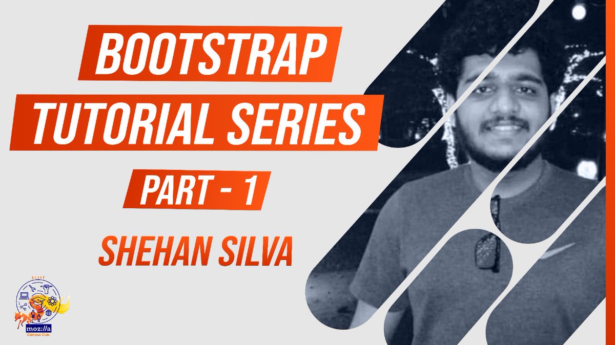 mozillasliit's tweet photo. Getting started with Bootstrap by Shehan Silva🔥🦊
Click on the link below to watch the video seires of bootsrap and make sure you subscribe our channel for the future videos and updates.
https://t.co/5IjrayH4xb
#iamsliitmozilla
#MozillaLK #MozillaCampusClubSliit #sliitmozilla https://t.co/WM1axLIYvz