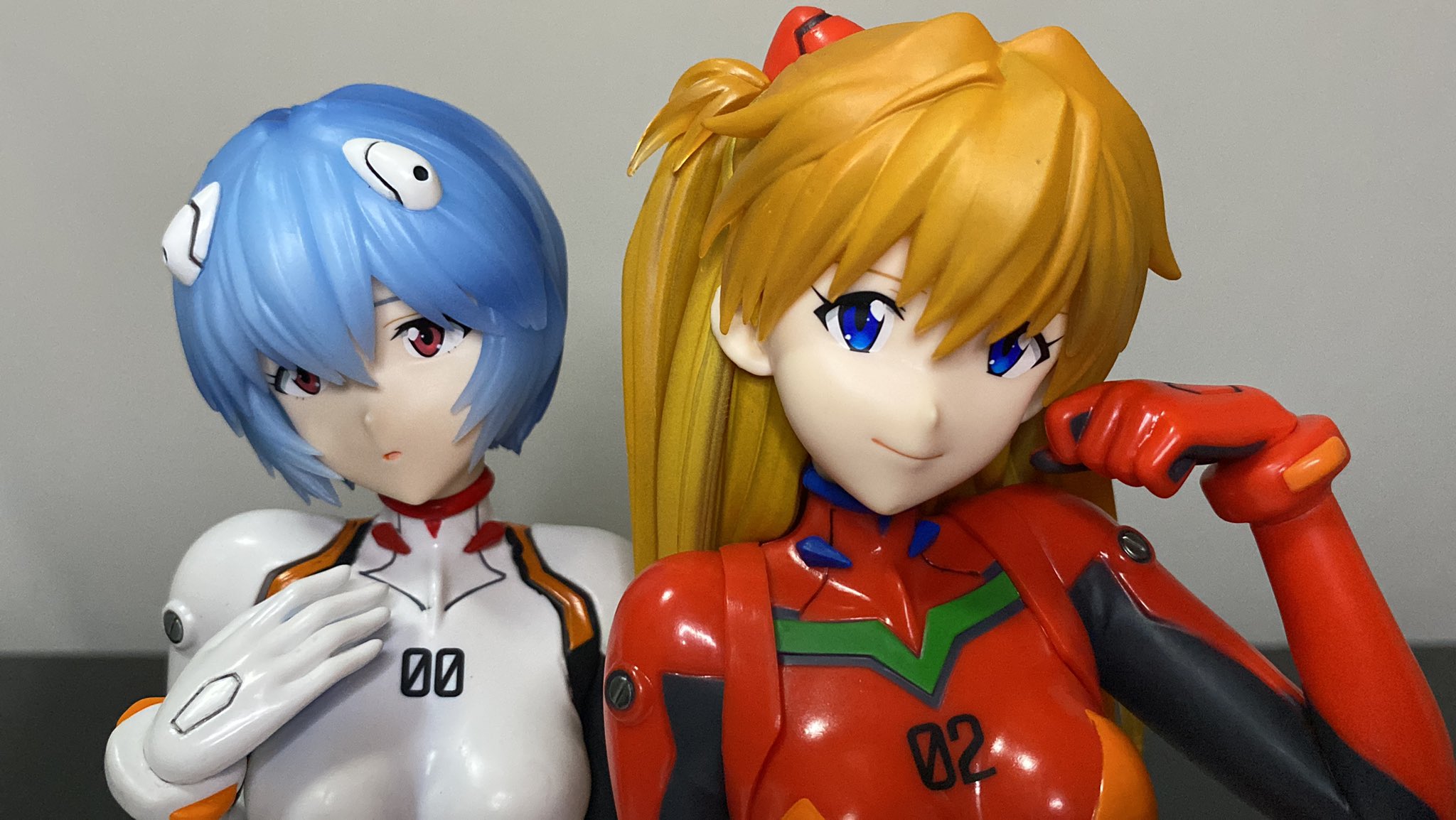 一番くじ エヴァンゲリオン HEROINES A賞、B賞 綾波レイ 式波アスカ