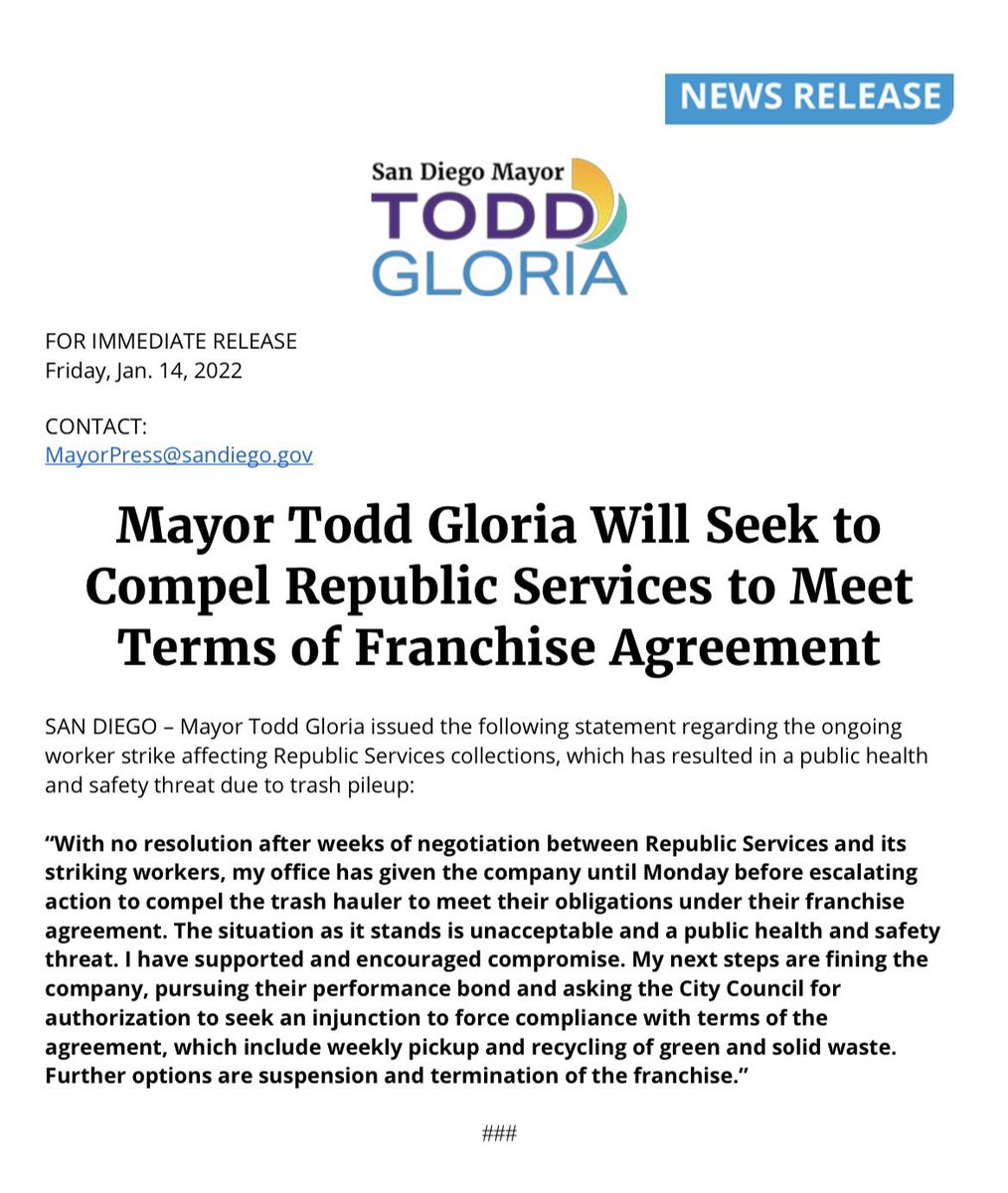 Todd Gloria tweet media