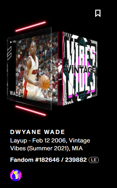 DagoatTht's tweet photo. Weekend giveaway.  Dwyane Wade VV.  🗣️⚖️

1. RT and Reply with your TS username
2. Must be following @nbatopshot

#NBATopShotThis #NBATopShotGiveaway #bitfrenchies https://t.co/usVaAs9tvx