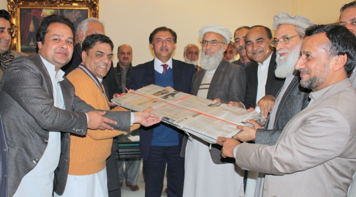 RevenueKP's tweet photo. A day filled with memories, remembering the invaluable contributions of Mr. Fakhruz Zaman, Member-III BOR, on his retirement. Honorable SMBR Syed Zafar Ali Shah and his team bid farewell to him. 
Wishing you a life full of success &amp; happiness.
Happy retirement. https://t.co/B1ZPoGureT