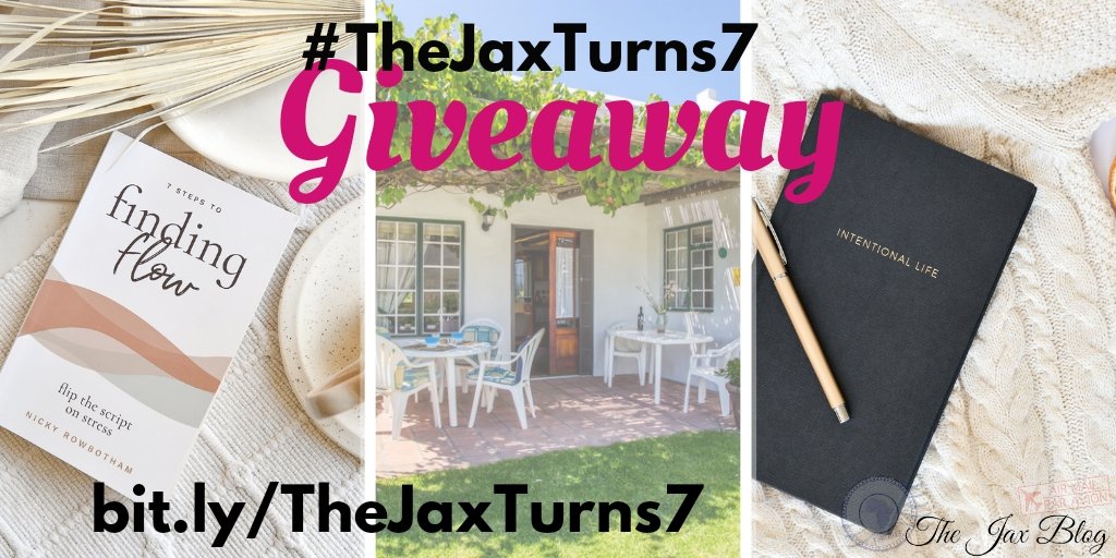 thejaxblog's tweet photo. 🎉🗣️INSTAGRAM GIVEAWAY ALERT🗣️🎉
Hip hip Hooray The Jax Blog Turns 7 today!!

🎉Go to https://t.co/knzfxyHPVB to WIN a mindful weekend away for 2 with 
 @NickyRowbotham &amp;
@McGregorAccomm 🎁🎉 (T&amp;Cs apply) 

#TheJaxBlog #TheJaxTravels #TheJaxTurns7 https://t.co/25W6XETLpx
