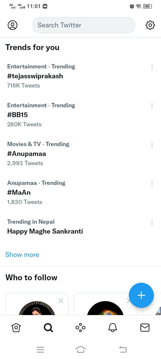 Kushal_forever's tweet photo. @itsmetejasswi  we are still on trending 💕 https://t.co/ZMiPB1nXmh