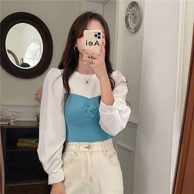 0209Pp's tweet photo. #พร้อมส่ง 
เสื้อแขนพอง แต่งไหมพรมตรงอก ทรงเกาหลีๆค่า
🔺ราคา 295฿🔺

Size • อก 30-40" ความยาวแขน 22.5" ยาว 16.5 นิ้ว

Color • ชมพู / ดำ / ฟ้า / น้ำตาล

รหัส #2060
#เสื้อผ้าสไตล์เกาหลี #เสื้อผ้า #เสื้อไหมพรม #เสื้อผ้าแฟชั่น #เสื้อผ้าราคาถูก #เสื้อแขนยาว https://t.co/baSW1YCWQ3
