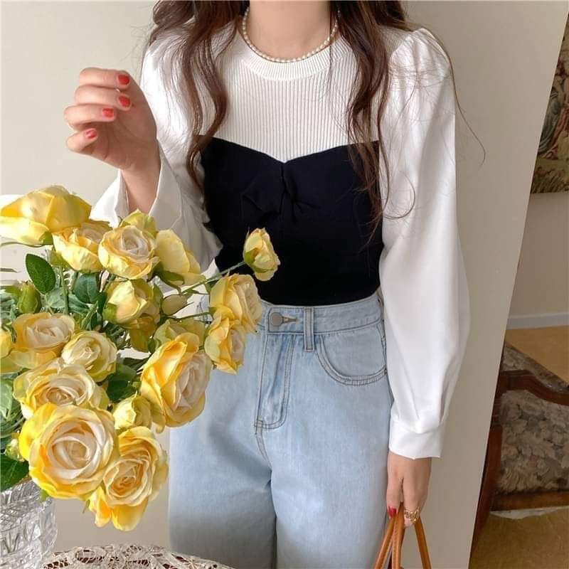 0209Pp's tweet photo. #พร้อมส่ง 
เสื้อแขนพอง แต่งไหมพรมตรงอก ทรงเกาหลีๆค่า
🔺ราคา 295฿🔺

Size • อก 30-40" ความยาวแขน 22.5" ยาว 16.5 นิ้ว

Color • ชมพู / ดำ / ฟ้า / น้ำตาล

รหัส #2060
#เสื้อผ้าสไตล์เกาหลี #เสื้อผ้า #เสื้อไหมพรม #เสื้อผ้าแฟชั่น #เสื้อผ้าราคาถูก #เสื้อแขนยาว https://t.co/baSW1YCWQ3