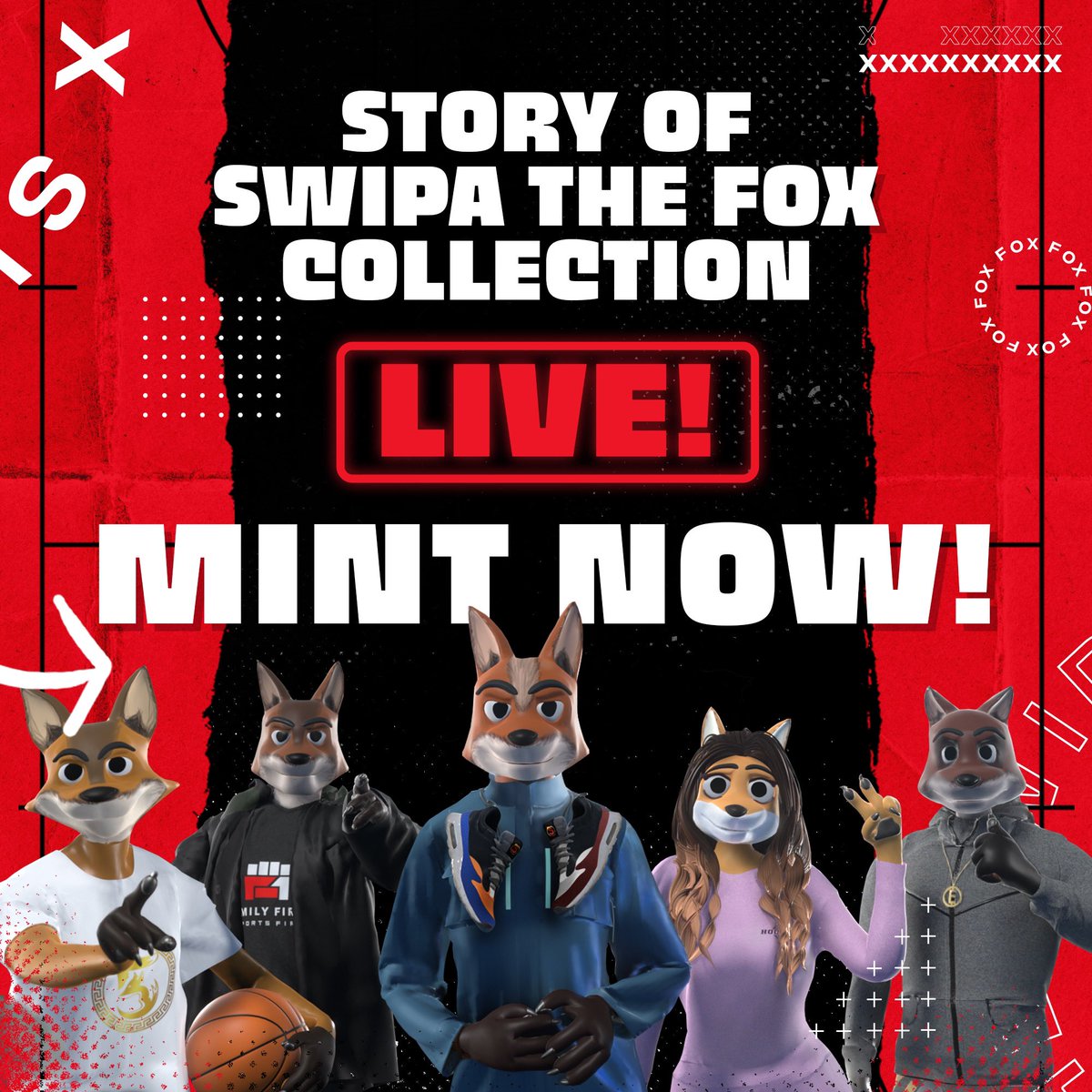 Let’s gooo!!! These pieces are amazing from @4FUNCR8TES and carry special utilities!

Grab them at swipathefox.io 🦊🚀