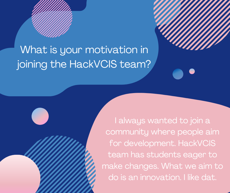 HackVCIS's tweet photo. Meet our marketing director, Scarlet Song! 
A staff spotlight will be posted every Friday, so make sure you don't miss out!

Here's our new website: https://t.co/Qp83XiN8Z5

#HackVCIS #hackathon #hackvcis #chiangmai #studenthackathon https://t.co/lczTaYyaif