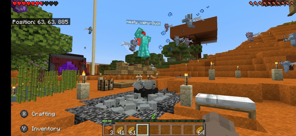 foxsnboxs's tweet photo. @MooManTV1 I'm not sure if he's aloud to do this and if he is I'm extremely sorry for the trouble but I just wanted to let you know what happen after you left, the sever turned to hell and as you can see everyone and I think all animals got killed sorry for the inconvenience. https://t.co/D7WLzrBa8h