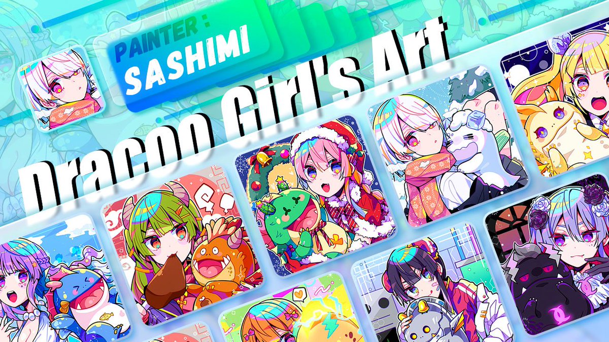 Dracoo_Master's tweet photo. 🥳Fantastic Dracoo NFT!!!🦖🎨🦖🎨🦖

💗THANK U @ssm_a_u 🍣💗

Do you expect our 𝐃𝐫𝐚𝐜𝐨𝐨 𝐆𝐚𝐥𝐥𝐞𝐫𝐲?🍹🎨🥳

💬https://t.co/yWZmdMPUgN
#Dracoo_art #Dracoo #GameFi #NFT #PlayToEarn https://t.co/Omb4uPUs12