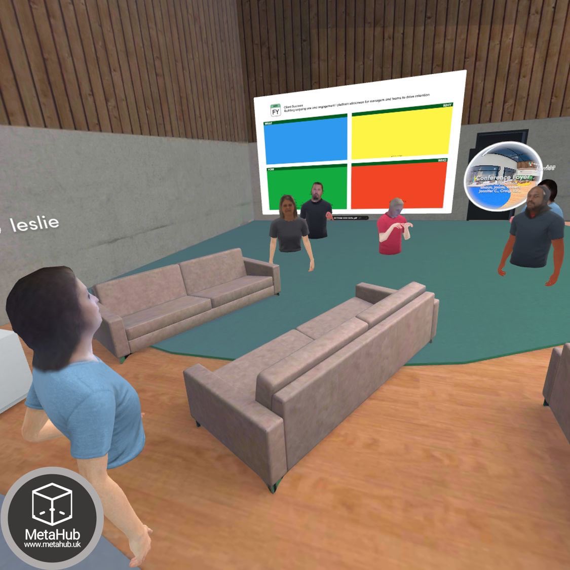 This week we had our annual company kickoff event at Herrmann, held in a fantastic VR space. What a great way to engage,  learn, share and plan together! 

Cool way to connect together in spite of COVID. Learning is the best way to energize and stay resilient! #vr #learning