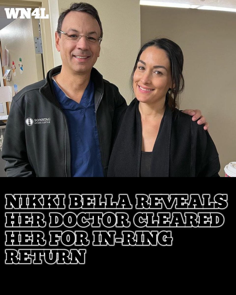 As many people know, Nikki Bella among other returning superstars will be entering the women's Royal Rumble Match, and Nikki Bella revealed that her doctor cleared her in a recent Instagram post. https://t.co/njQ84uEJJE