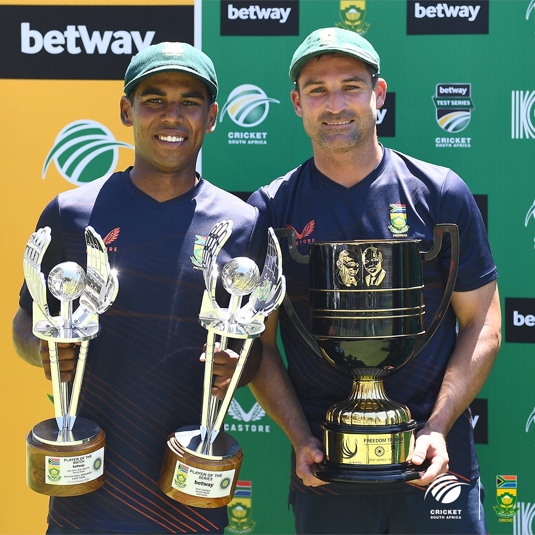 A day to remember💚 🇿🇦 

#SAvIND #FreedomTestSeries #BetwayTestSeries #BePartOfIt