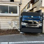 どうやって駐車したの!？神がかり的な駐車技術!