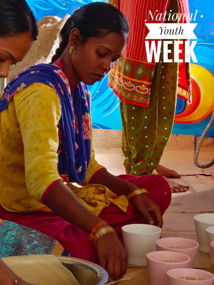 ApolloFND's tweet photo. Name : M. Rajya Laxmi 
Ambition: To be a fashion designer
Idea of India in ten years: Safety for women, education and jobs for all. 

M Rajya Laxmi (23) works at the Total Health skill centre in Aragonda. 
#nationalyouthday #skillindia https://t.co/jrWq1EnSvU