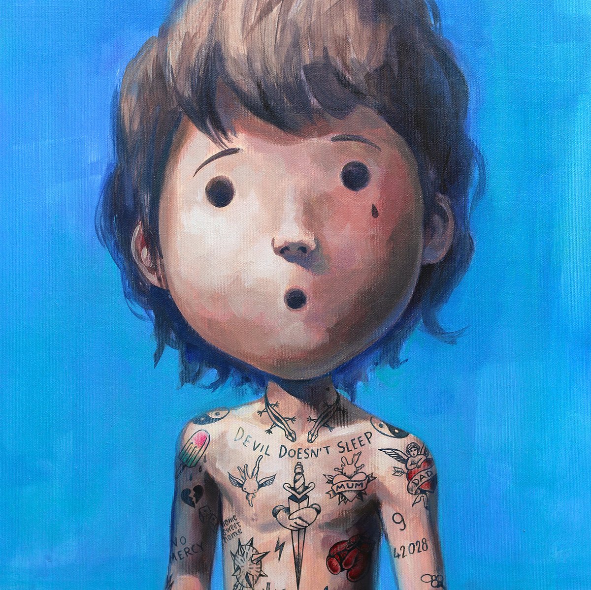 I have been working for months on the creation of a Manga that will soon officially announced.
For now, a small spoiler.
Life is an alternation of big and small joys, of indelible wounds and unforgettable moments. 
The thing we have all learned is only one: 
to love and to fight.