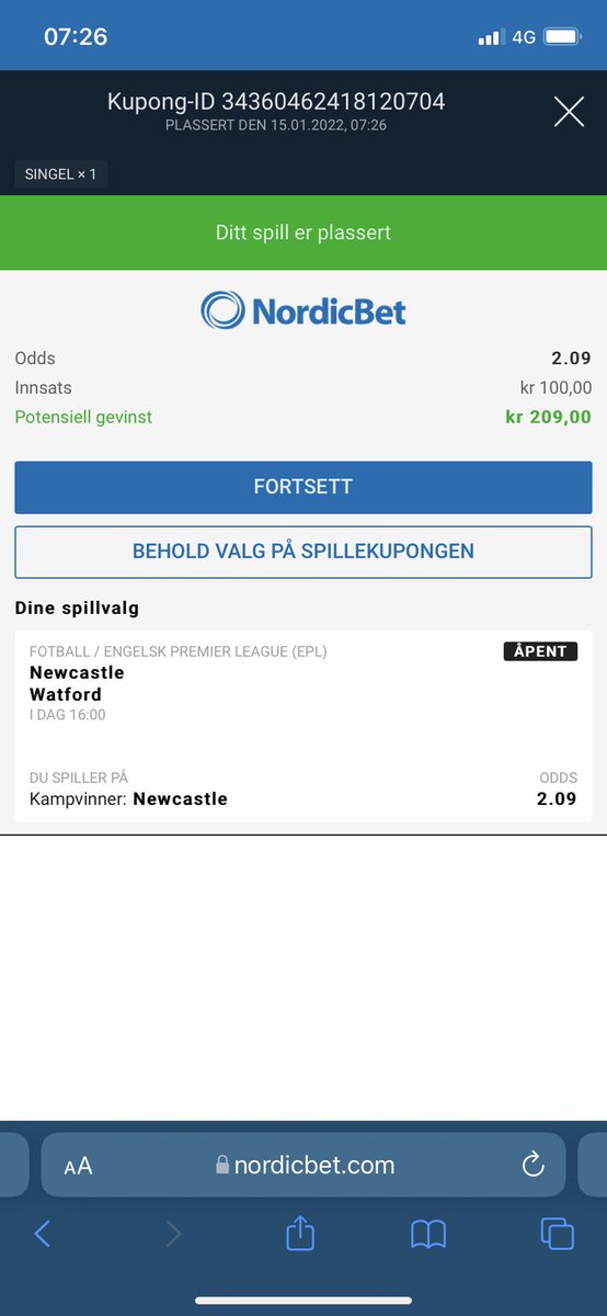 ThomasTengesdal's tweet photo. #bobocupen @NordicBetNO https://t.co/LJVGEJbBlo