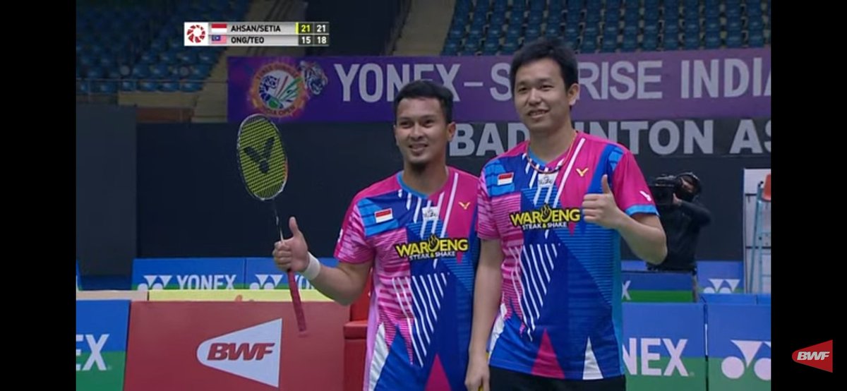 <a href="/INABadminton/">BADMINTON INDONESIA</a> Mantul dadies 👍❤️