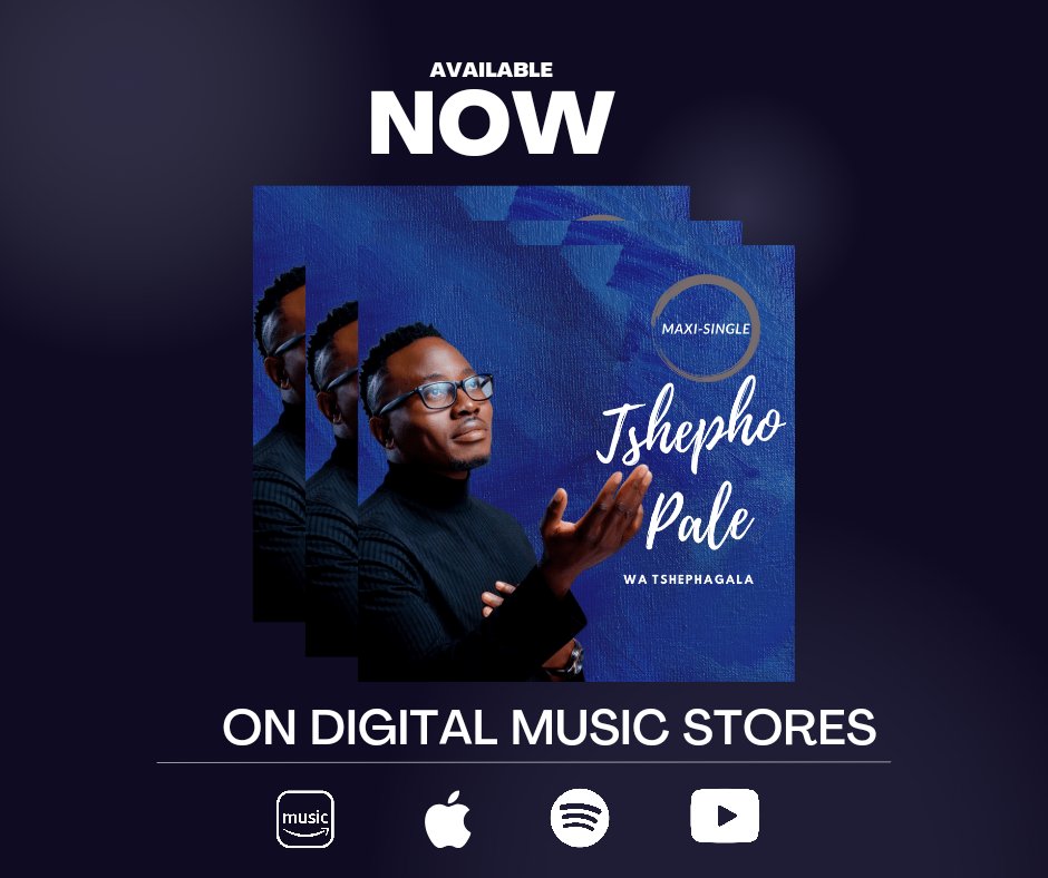 PaleFamily's tweet photo. New Music Alert 🚨🚨🚨
.
Greetings family!!! 
Wa Tshephagala maxi-single is out!!!🕺🕺🕺🕺🕺🕺🕺
Yep! Check it out on the listed digital stores and enjoy this wonderful gift! 
#WaTshephagala #TshephoPale #MaxiSingleOutNow https://t.co/UnpntBZLeB