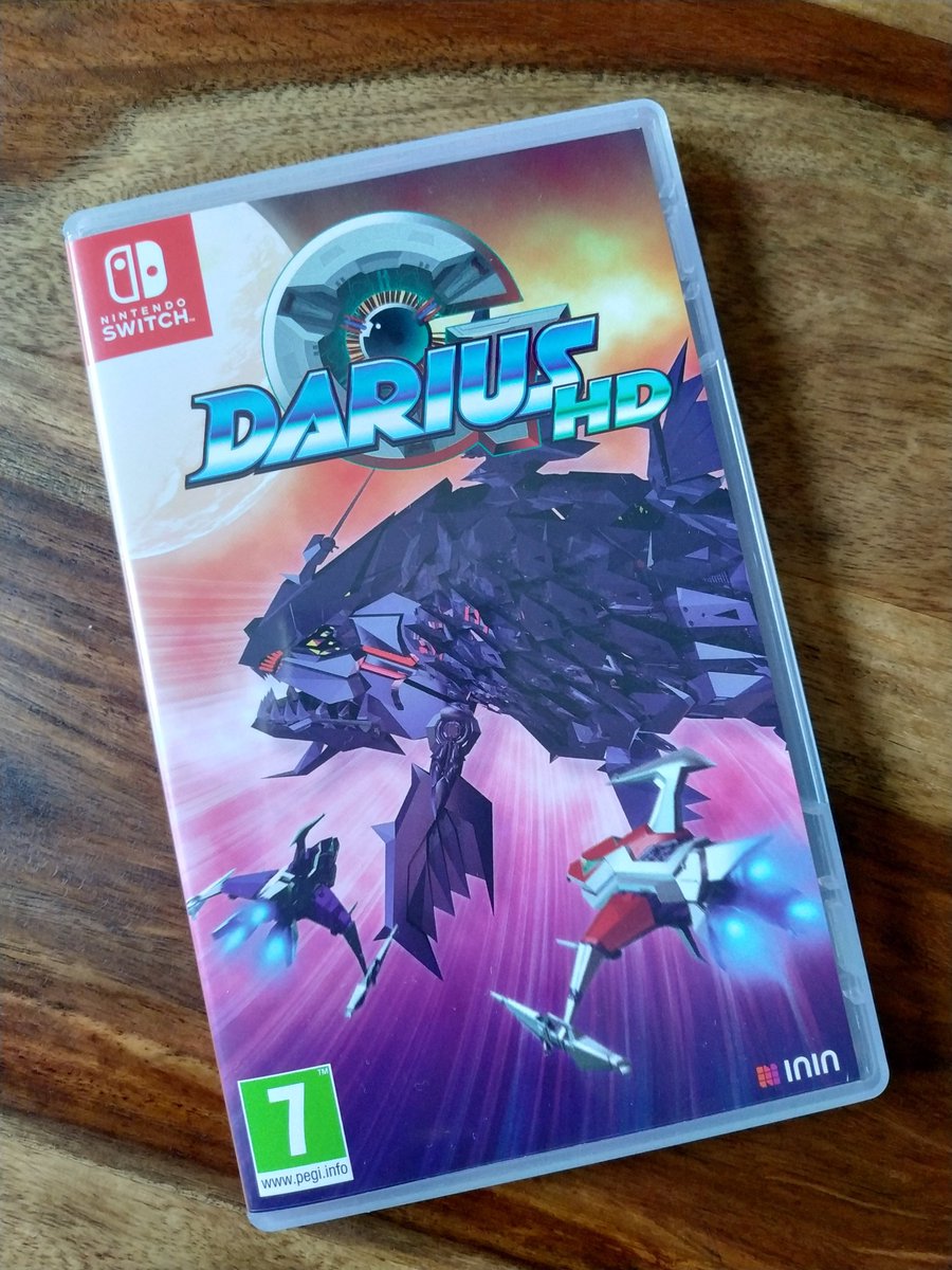 And this is...
My 1️⃣3️⃣3️⃣th physical game on #NintendoSwitch ! #Shmup #STG