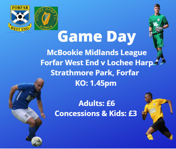 @ForfarWestEndJFC (@forfarwestendfc) on Twitter photo Today we welcome <a href="/LocheeHarpJFC/">Lochee Harp Football Club</a> to Strathmore Park for our first game of 2022 Today we welcome <a href="/LocheeHarpJFC/">Lochee Harp Football Club</a> to Strathmore Park for our first game of 2022