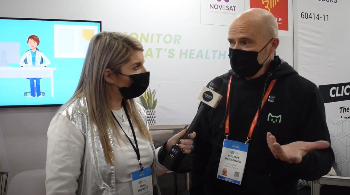 At #CES2022 we spoke to <a href="/caremitou/">Caremitou</a> the first connected litter combining comfort and health for your cat😺

Watch the full interview now👉 bit.ly/34RhTfD