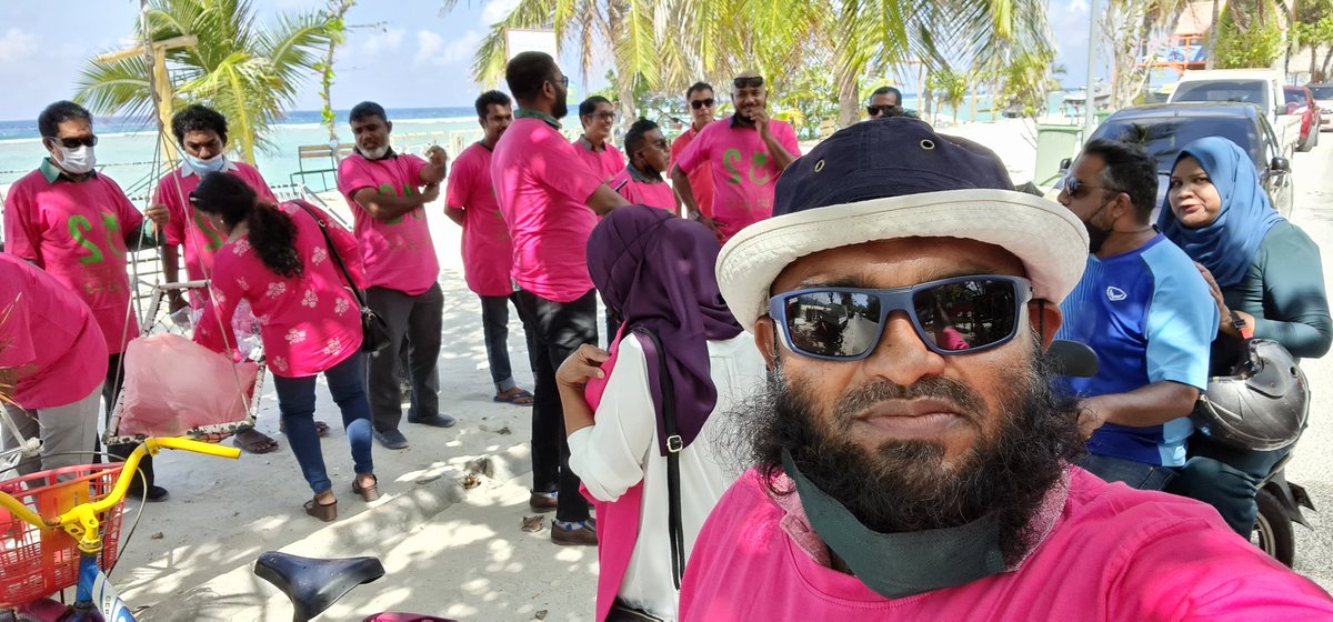 HusseinSharyf's tweet photo. Komandoo Dhaairaage Campaign Yaan City (Phase 2) @VoteFathuhy
#check2
#VoteFathuhy
#TeamHulhumale
#IndianMilitaryOut
#DefendMaldives https://t.co/VHxqqqMXt4