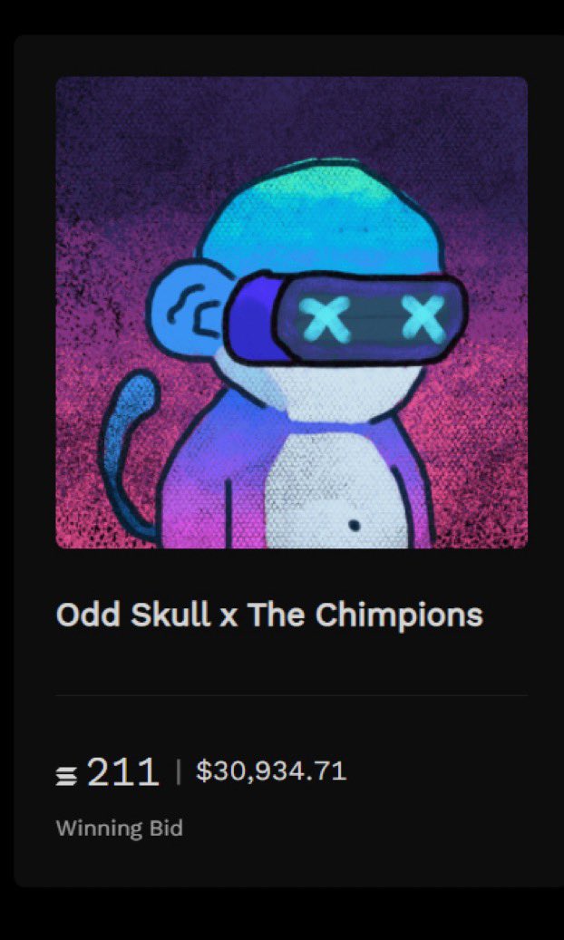 Love to see this, and proud to say we announced our 100% curated model and started WListing based on a very similar method months ago! 

Confirmation bias, market resonance, and proof of work V stronk thx to the legends at <a href="/TheChimpions/">The Chimpions</a>!!!

💙🖤💙🖤