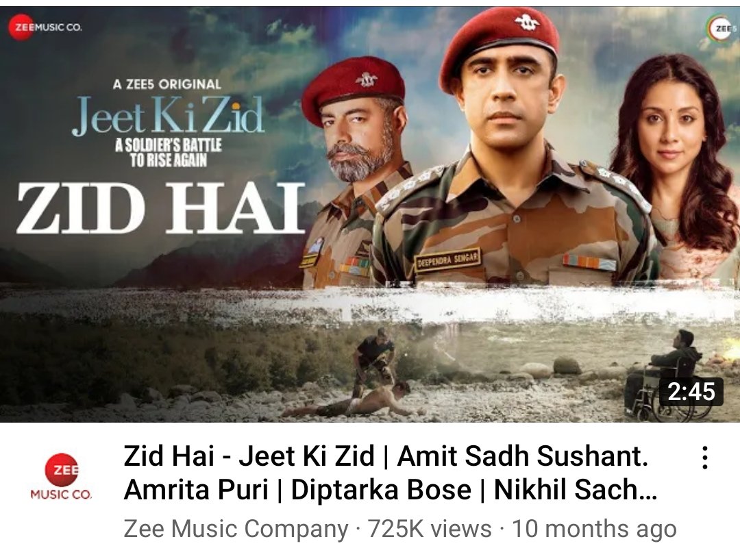 YuktaAgarwal4's tweet photo. Searching for best #patrioticsong for this #ArmyDay #IndianArmyDay2022 here are perfect Audio jukebox from #raagdesh
https://t.co/WoCCteoX4l
And #jeetkizid
https://t.co/UaX462f29k
Best #patriotic series is #jeetkizid and #avrodh
#raagdesh remains on demand
#amitsadh #ARMY https://t.co/bNDWPfXQID