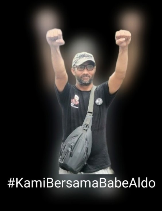 #KamiBersamaBabeAldo
#KamiBersamaBabeAldo